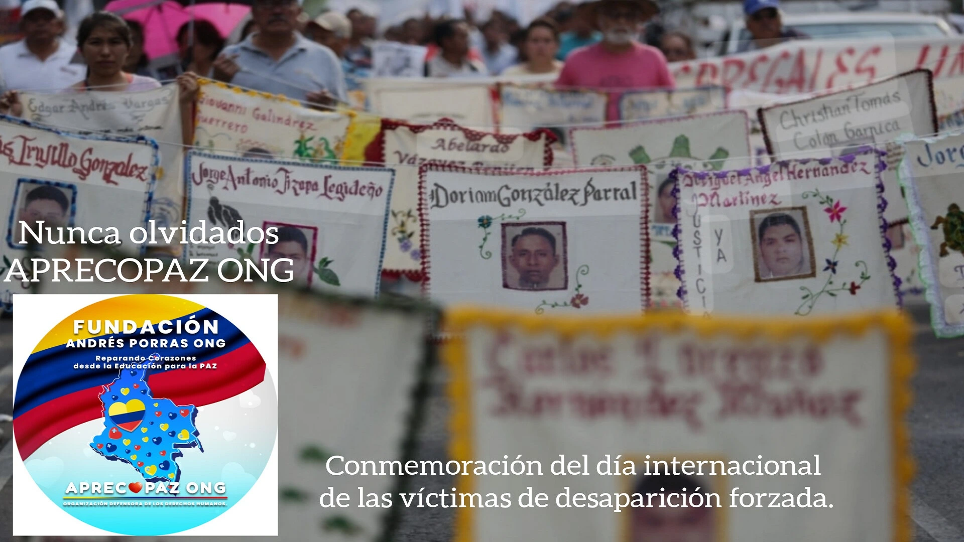 Día internacional de víctimas de desaparición forzada